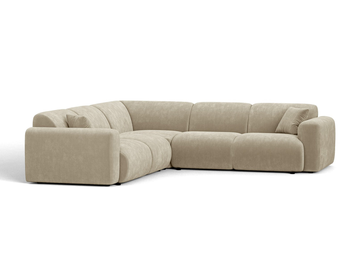 Divano Angolare Simmetrico Molino, 5 Posti, 252x252x72