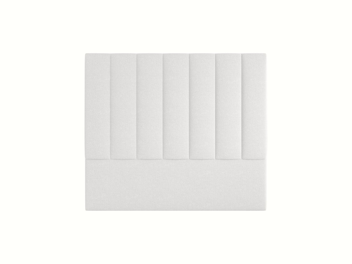 Testata del Letto, "Marl", 140x8x120 - Argento