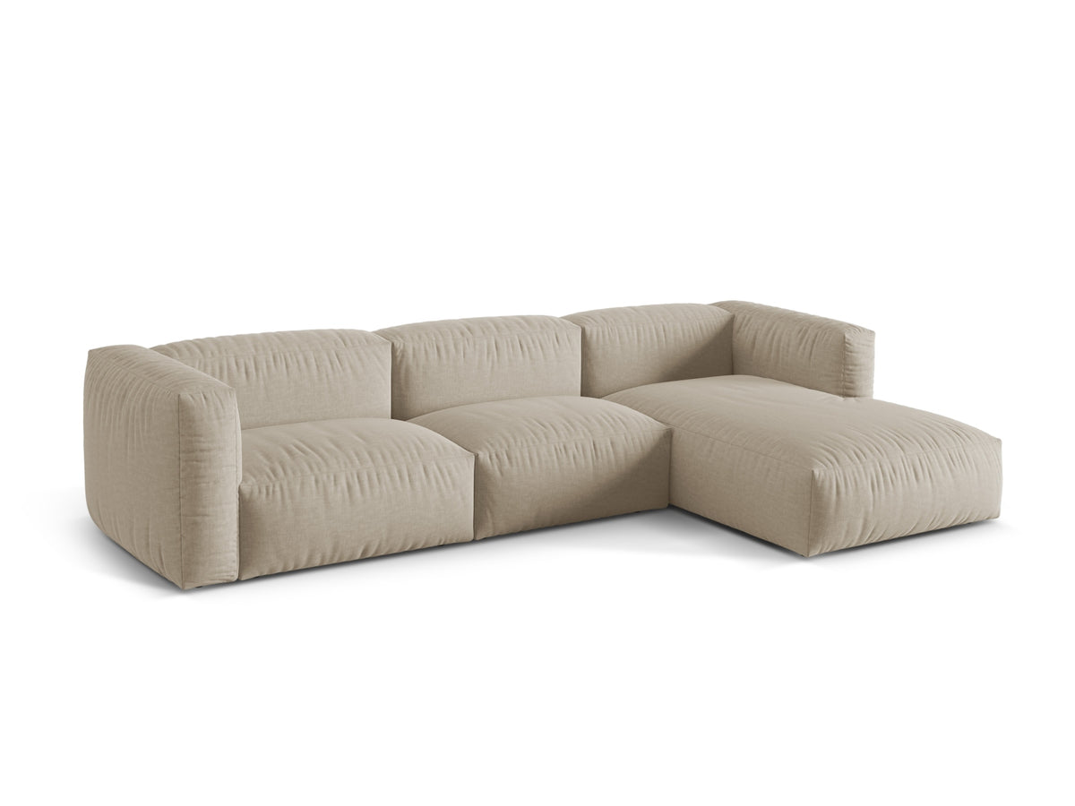 Divano angolare componibile , "Martina", 3 posti, 330x176x75