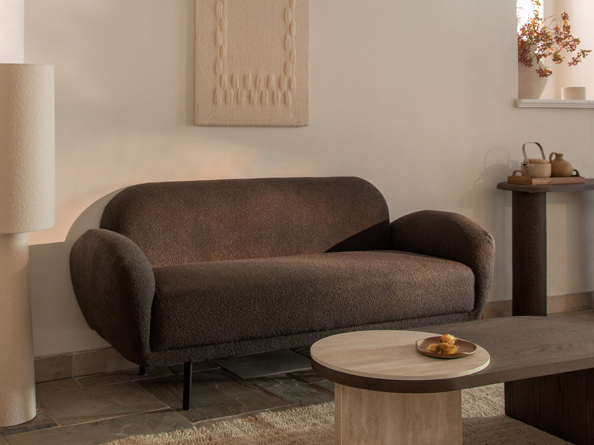 Divano Poppy, 2 Posti, 72x148x82