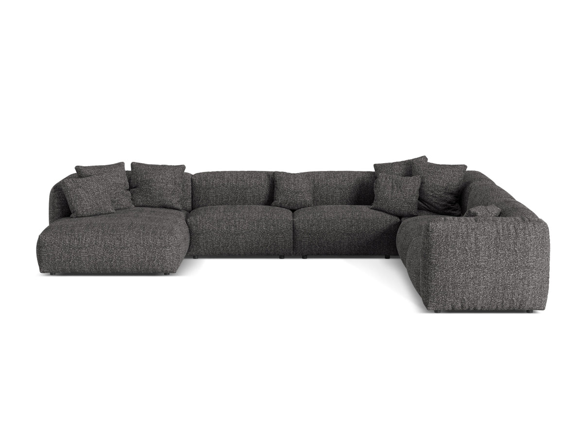 Divano Angolare Componibile XL Martina, 6 Posti, 316x406x75