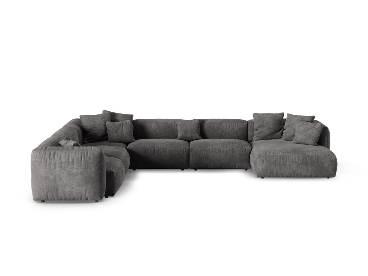 Divano Angolare Componibile XL Martina, 6 Posti, 330x420x75