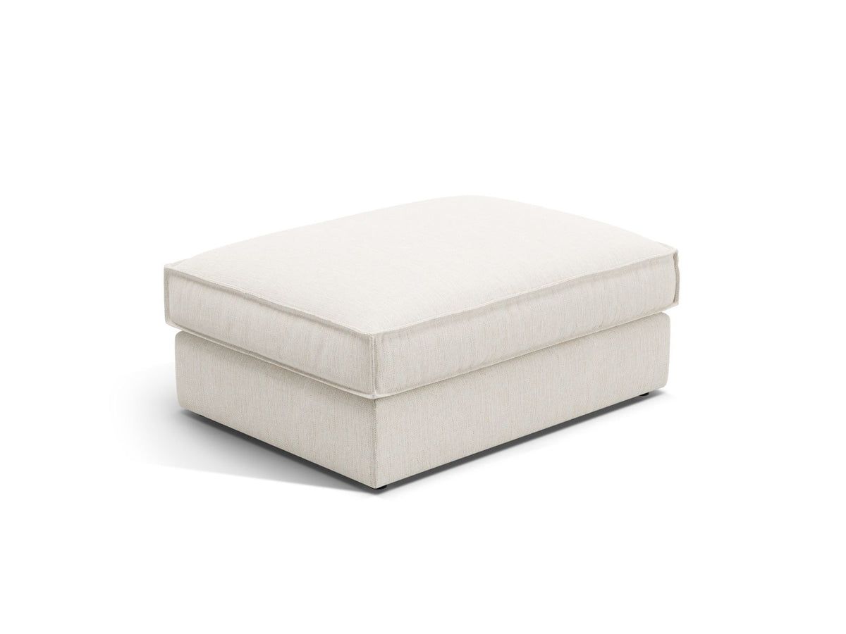 Pouf, "Pola", 1 Posto, 103x78x44 - Bianco