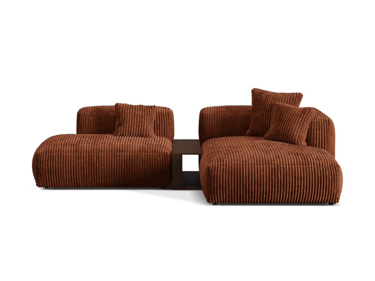 Divano Angolare Componibile Martina, 2 Posti, 176x285x75