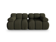 Divano Modulare, "Bellis", 2 Posti, 188x94x70 - Verde Amazon