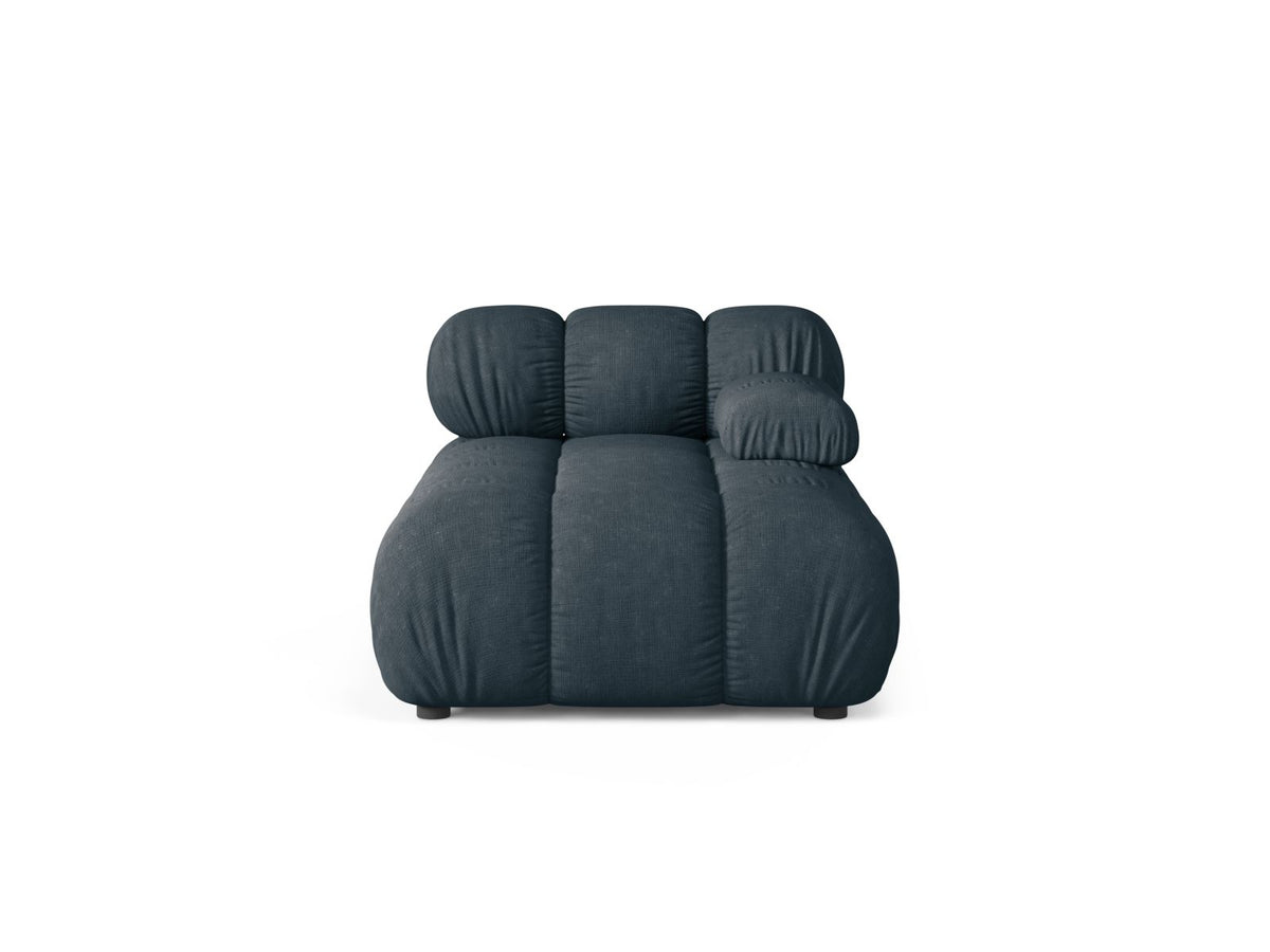 Chaise Longue Destra, "Bellis", 1 Posto, 155x94x70 - Petrolioio Profondo
