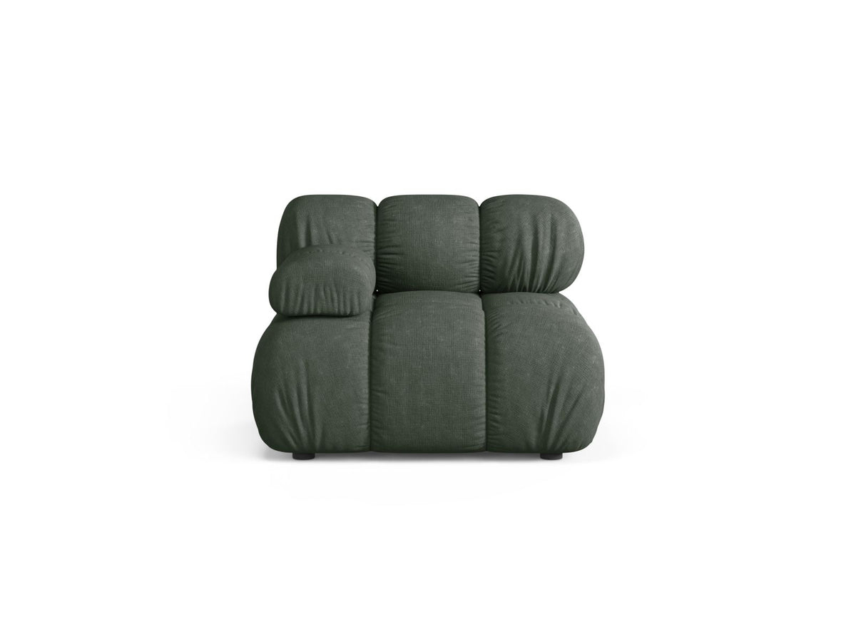 Modulo Sinistro, "Bellis", 1 Posto, 94x94x70 - Verde Muschio