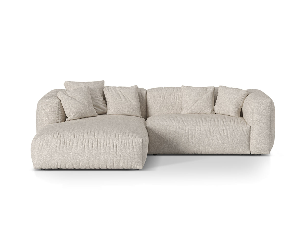 Divano Angolare Componibile XL Martina, 2 Posti, 176x280x75