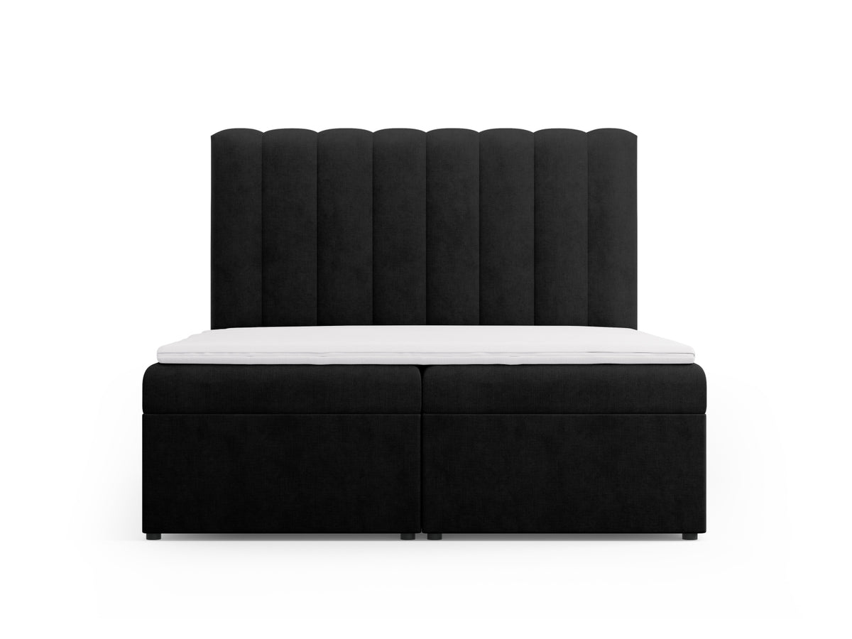 Letto: testiera + molle/materasso + coprimaterasso, "Kelp", 210x160x125