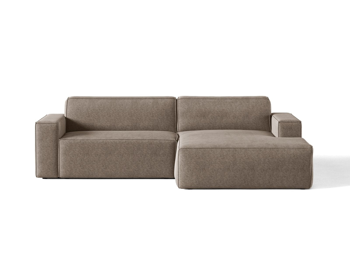 Divano Angolare Componibile Jodie, 3 Posti, 162x224x77