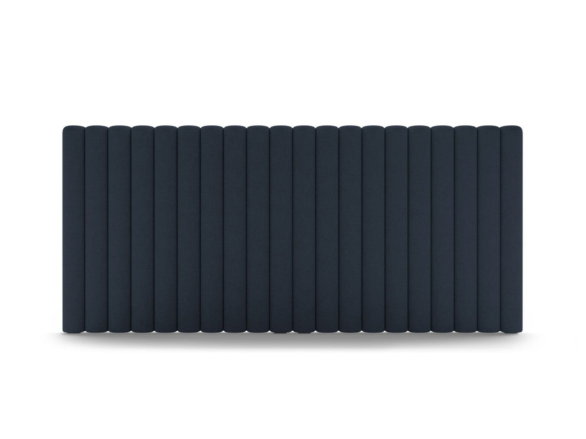 Testata del Letto, "Mistero", 200x13x95 - Blu Royal