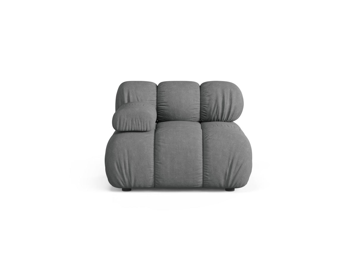 Modulo Sinistro, "Bellis", 1 Posto, 94x94x70 - Grigio