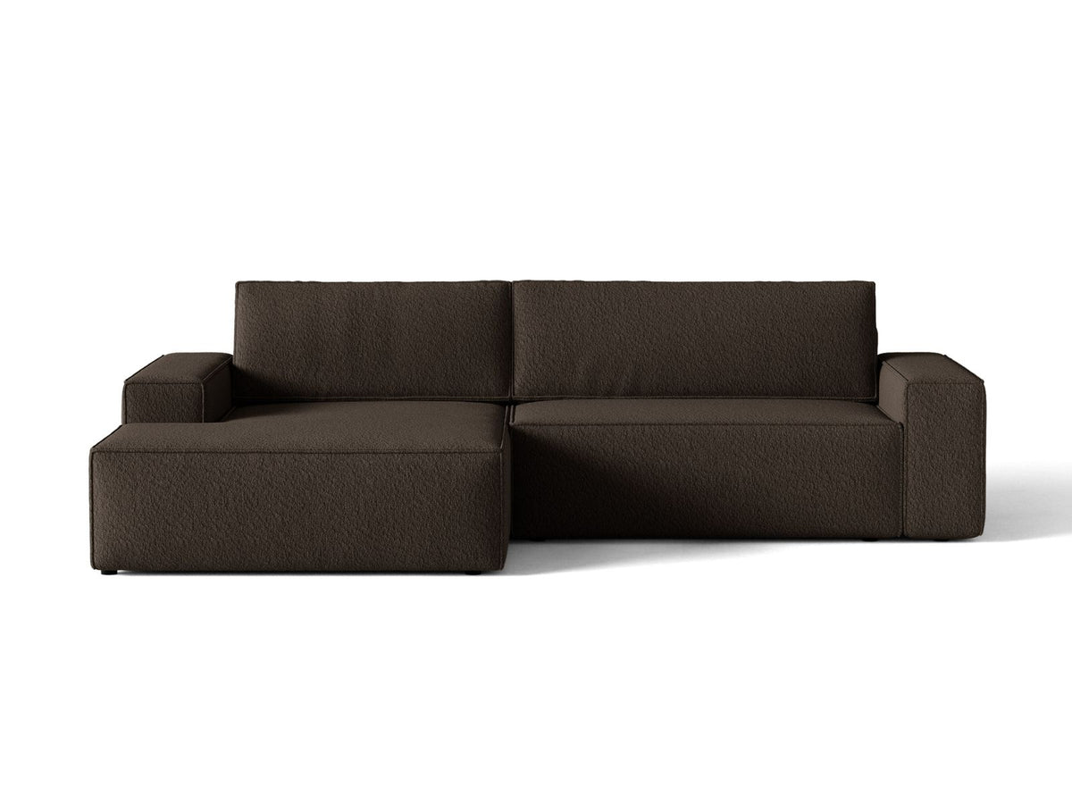 Divano Letto Angolare con Contenitore Jodie, 3 Posti, 151x246x86