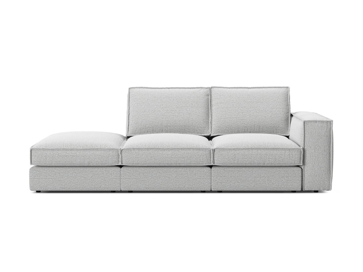 Divano Componibile Aperto Pola, 3 Posti, 103x259x88
