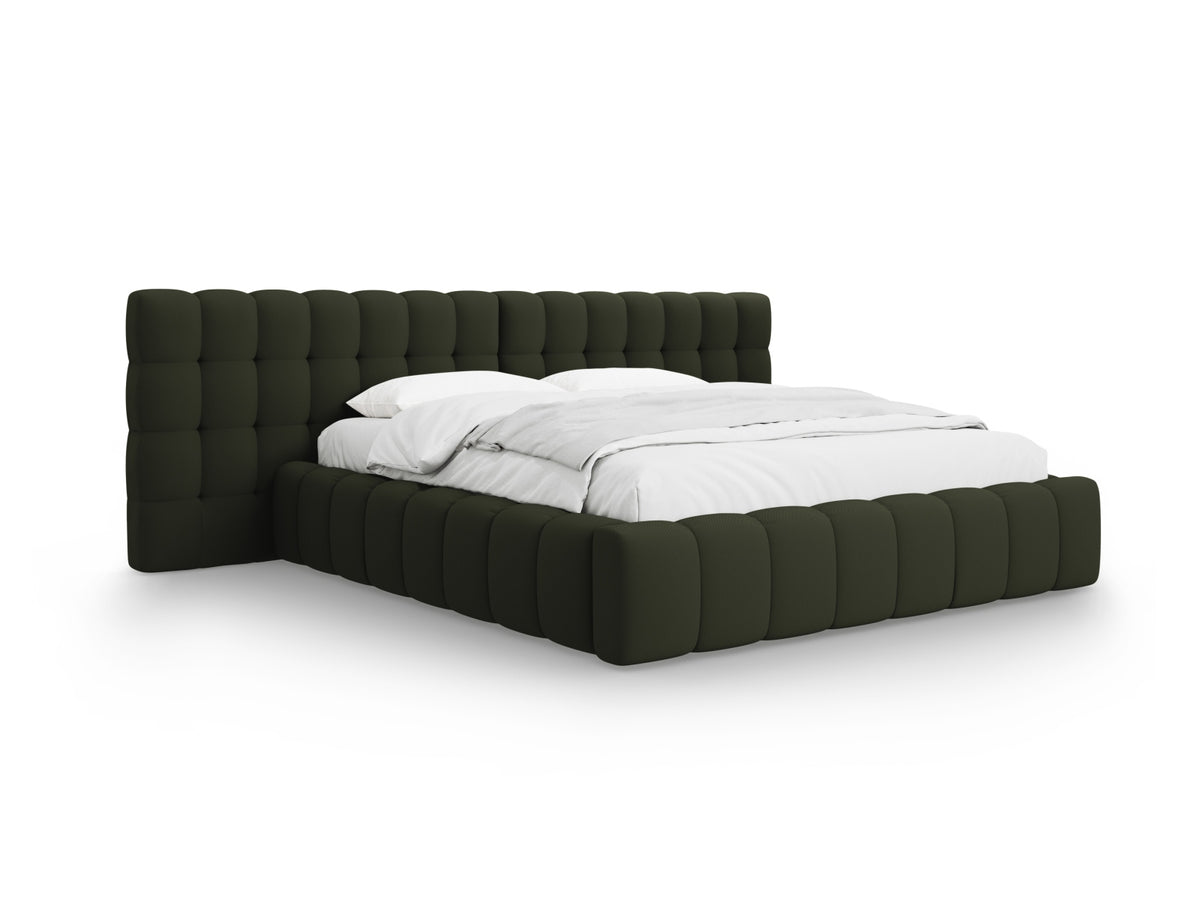 Letto contenitore con testiera doppia, "Mamaia", 230x250x100