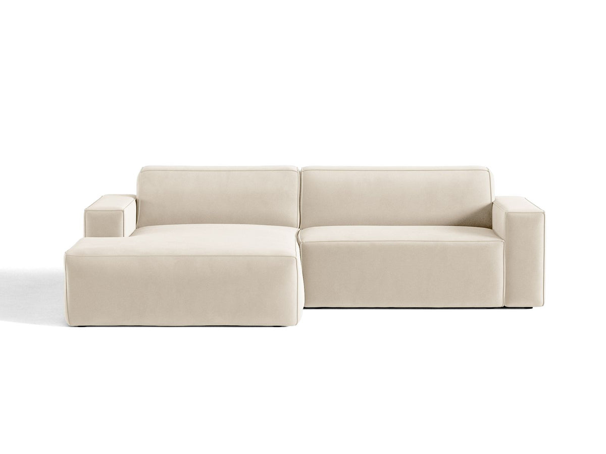 Divano Angolare Componibile Jodie, 3 Posti, 162x224x77