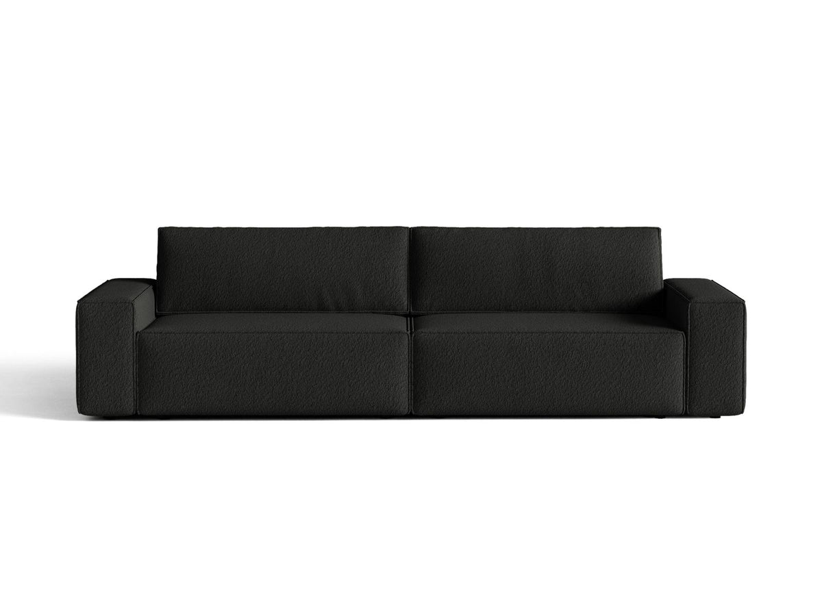 Divano Letto con Contenitore Jodie, 3 Posti, 107x247x86