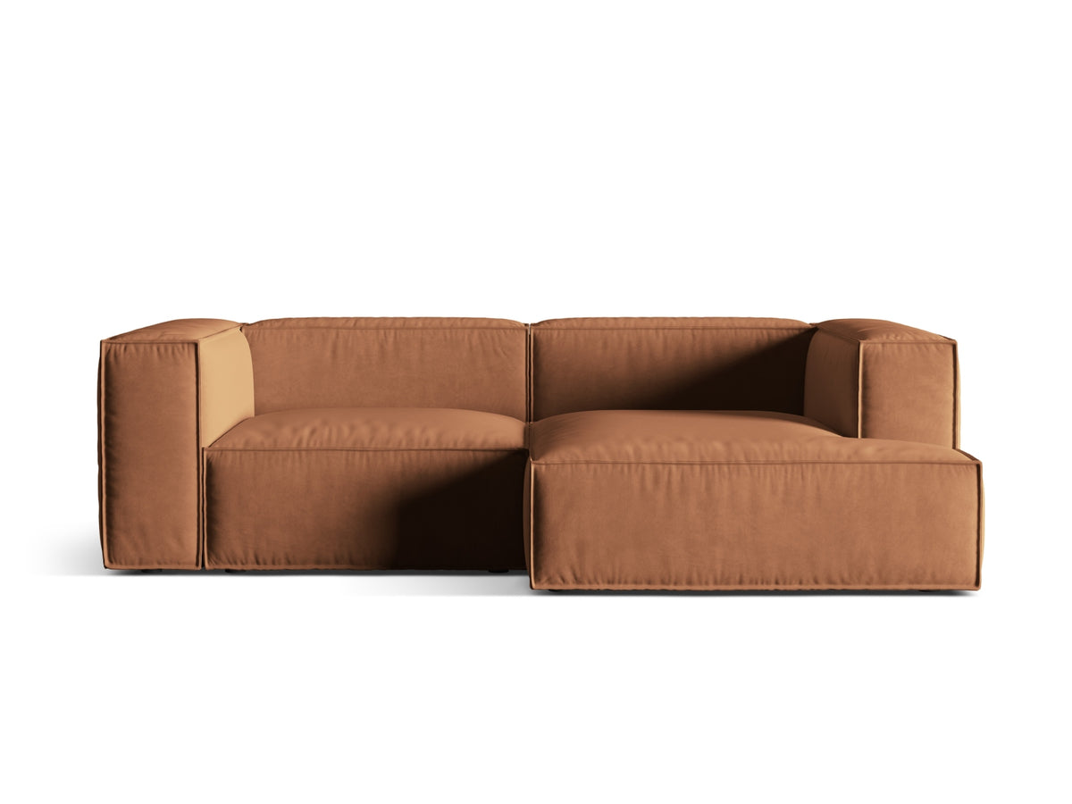 Divano Angolare Componibile Nuria, 3 Posti, 147x252x72