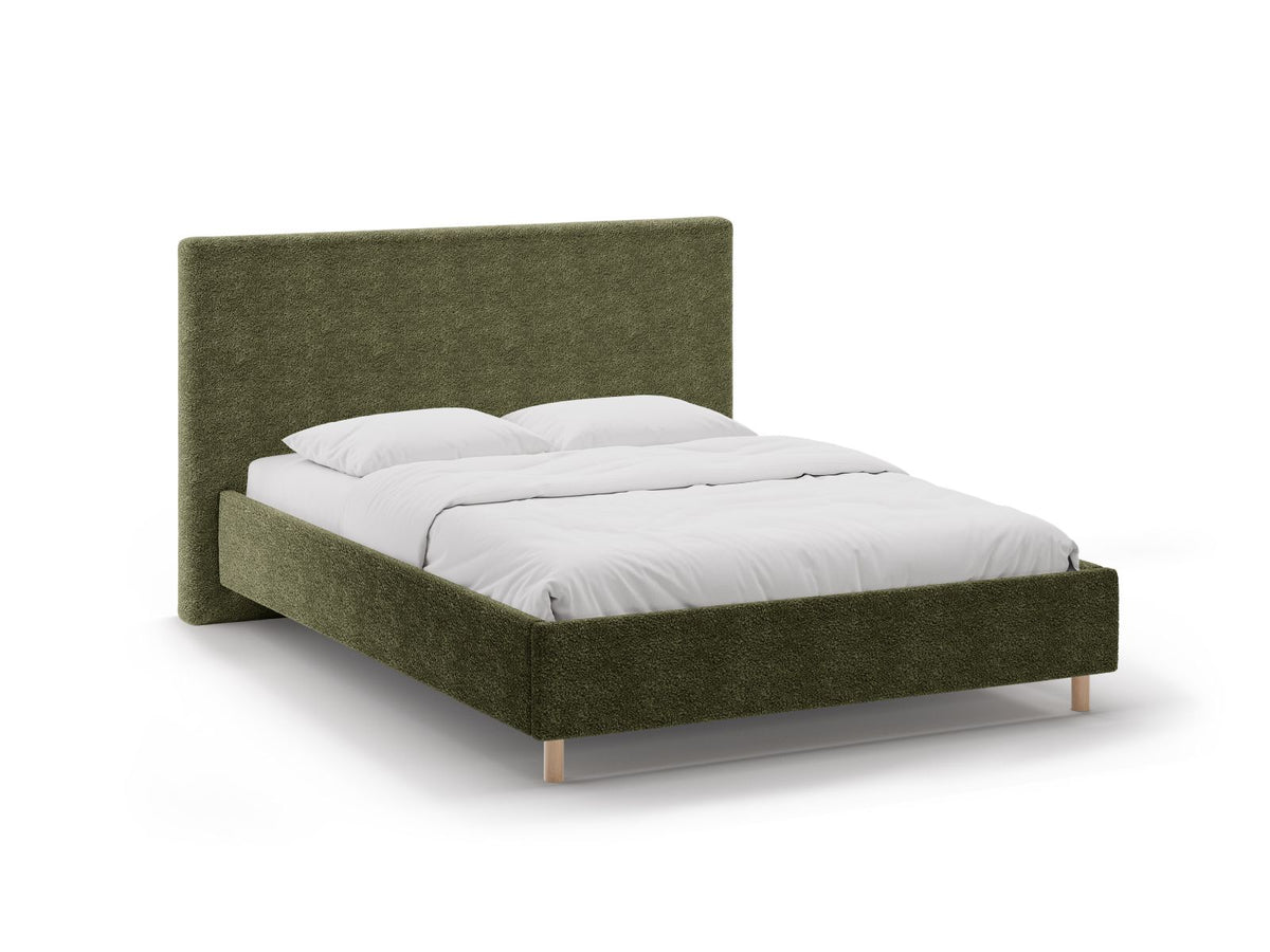 Letto Contenitore con Testata Eloise - Verde 180x200