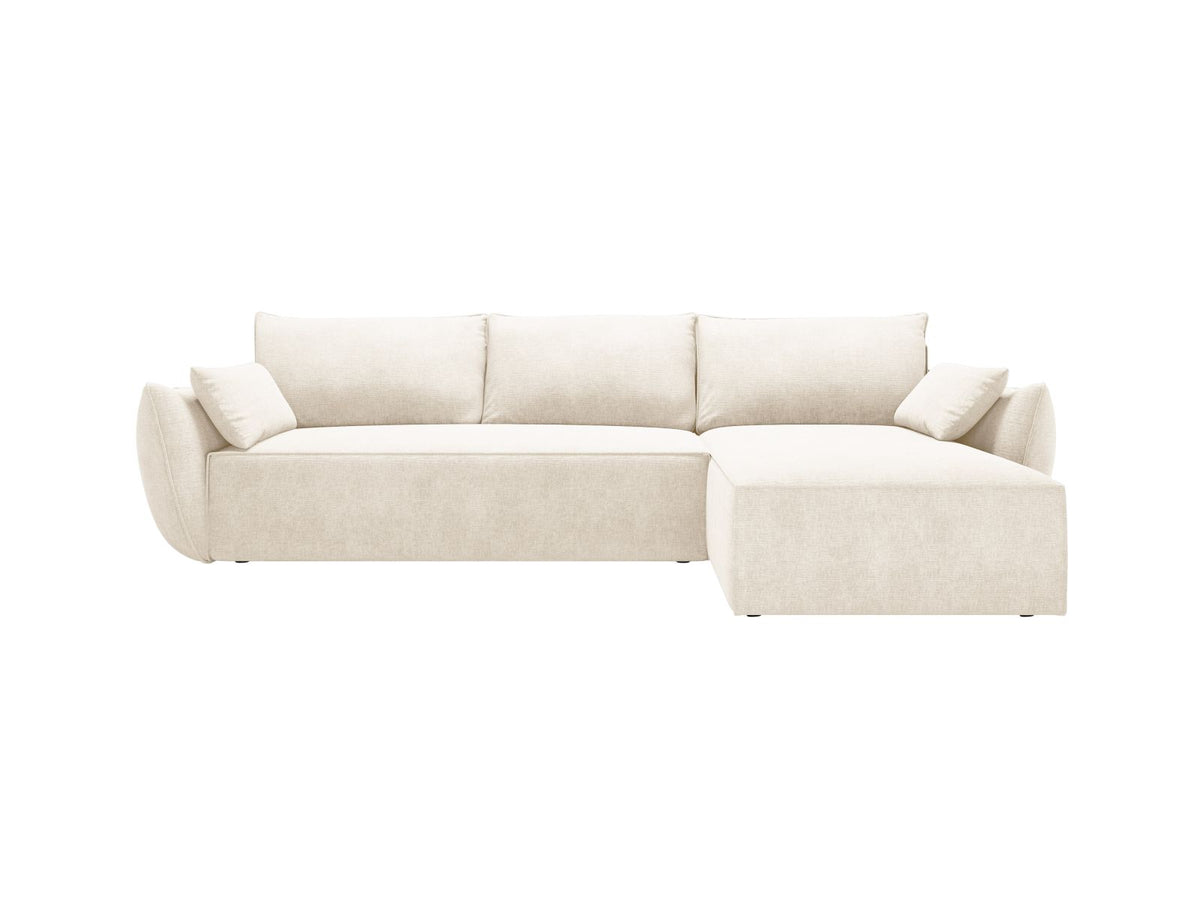 Divano Letto Angolare con Contenitore Kaelle, 4 Posti, 168x262x87