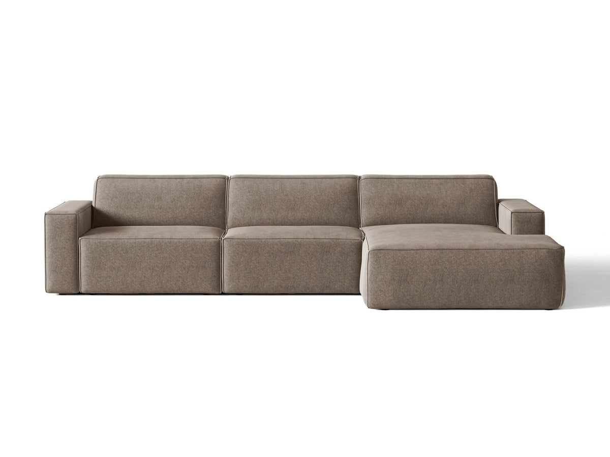 Divano Angolare Componibile Jodie, 4 Posti, 162x284x77