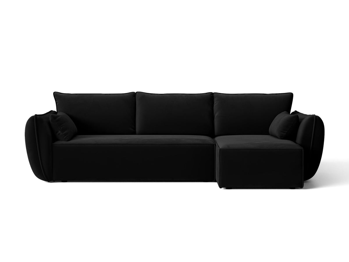 Divano Letto Angolare con Contenitore Kaelle, 4 Posti, 168x262x87