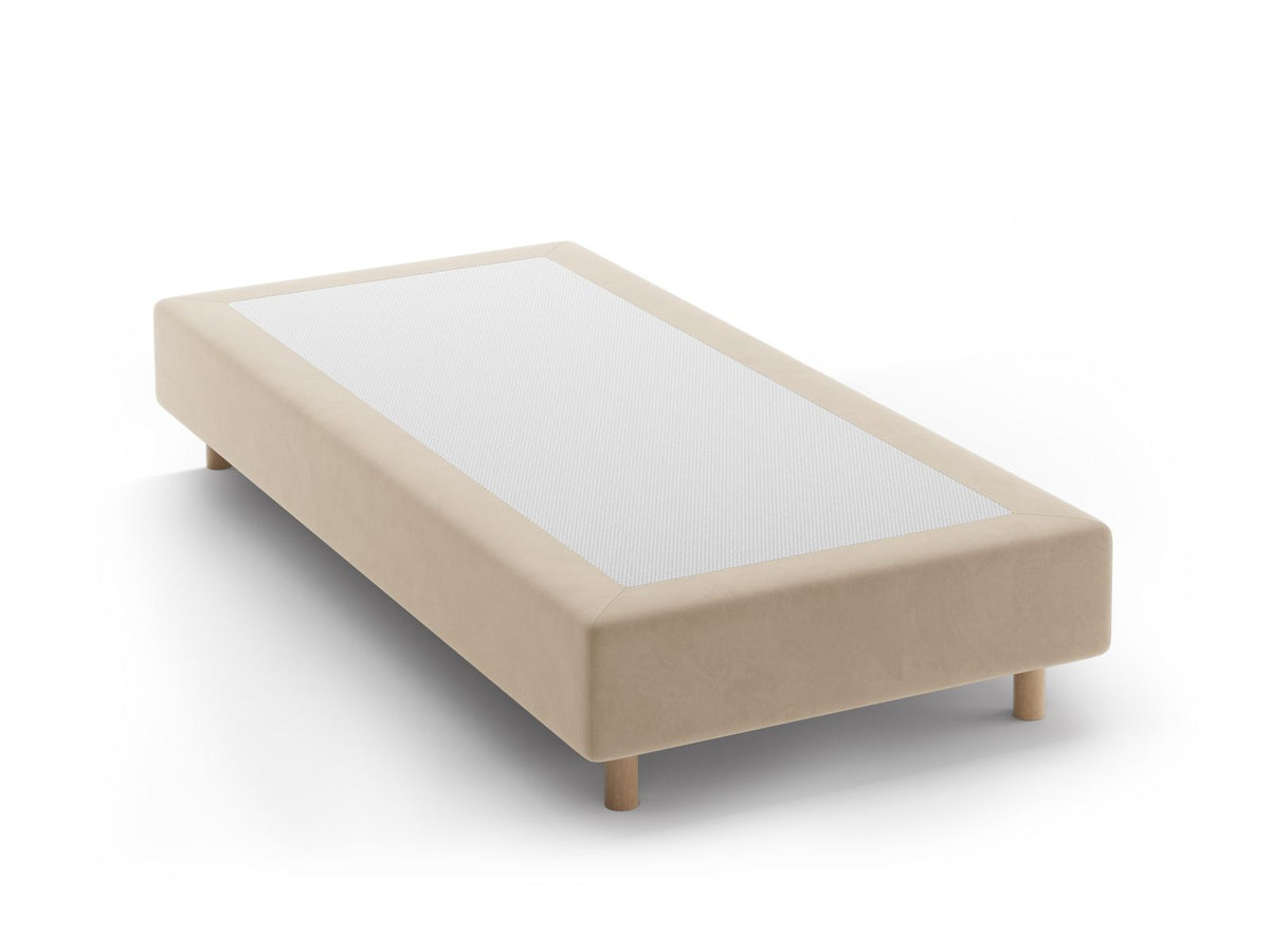 Base Letto Whale Gambe legno di faggio naturale - Nude 100x200