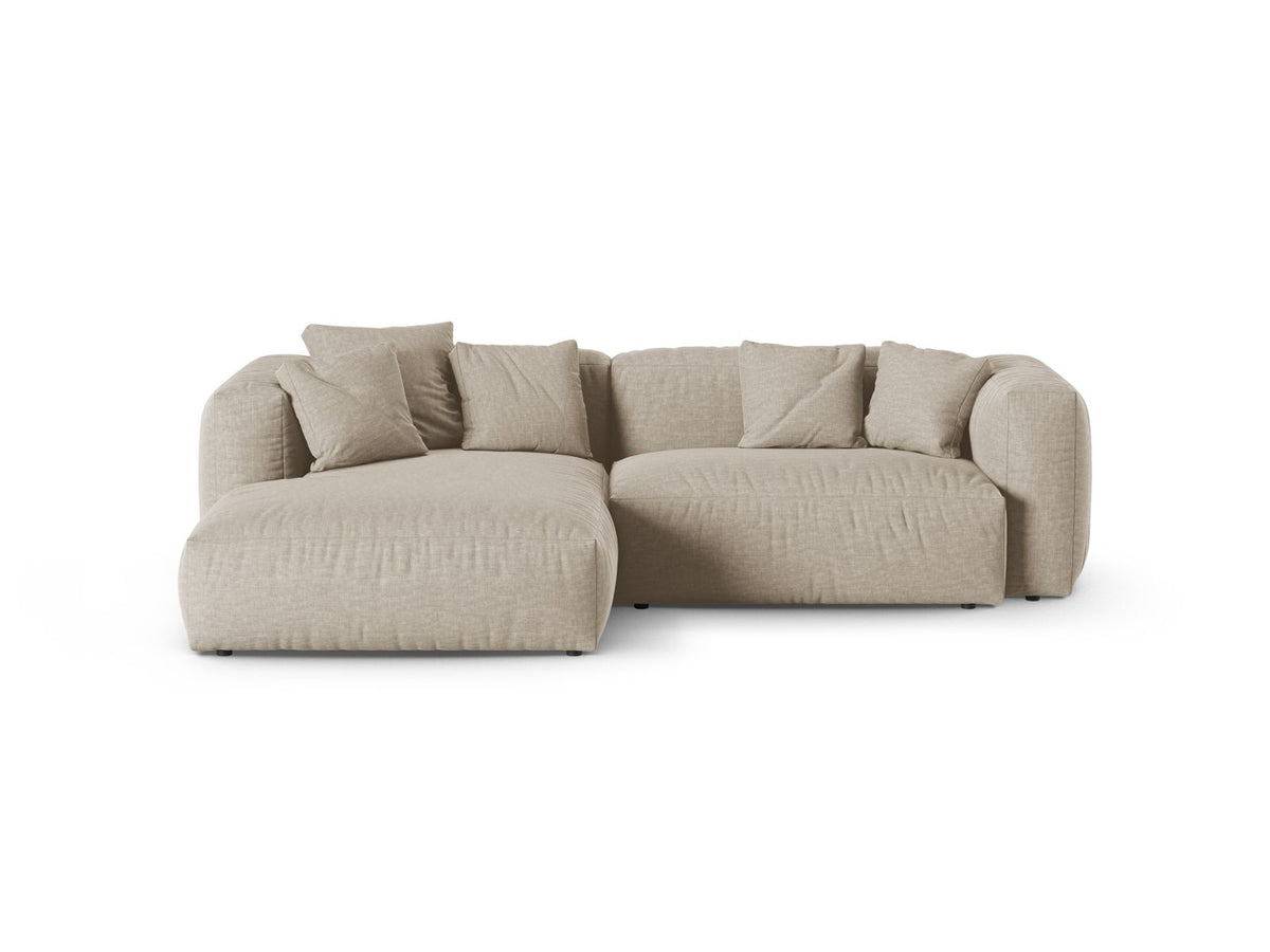 Divano Angolare Componibile XL Martina Seduta Profonda, 2 Posti, 176x280x75