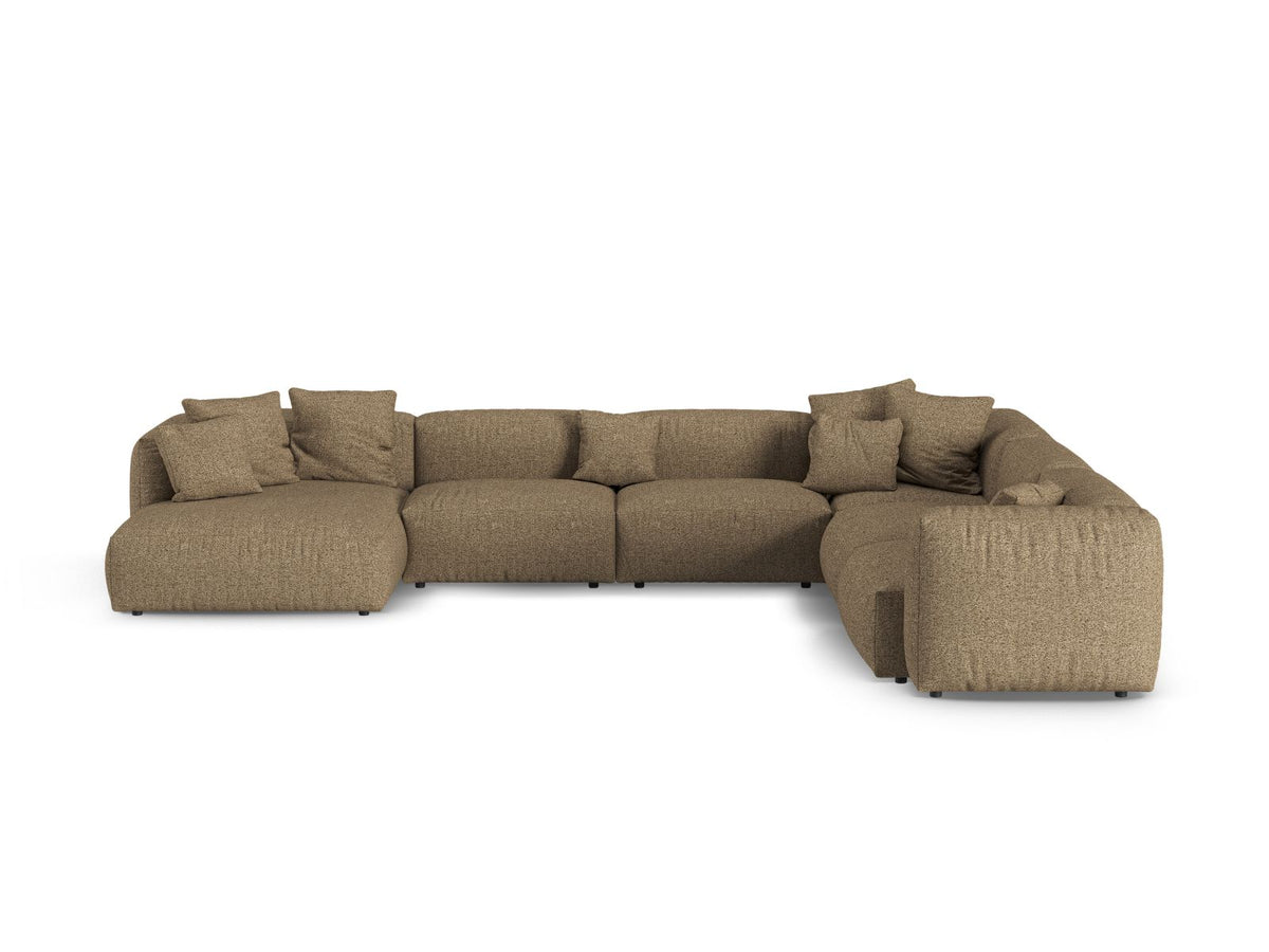 Divano Angolare Componibile XL Martina, 6 Posti, 330x420x75