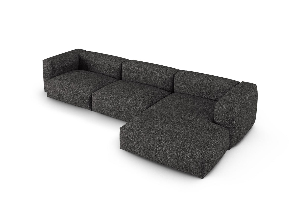 Divano Angolare Componibile XL Martina Seduta Profonda, 3 Posti, 176x330x75