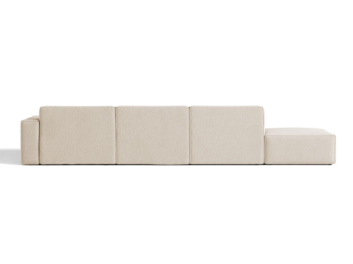 Divano Angolare Componibile Jodie, 5 Posti, 162x341x77