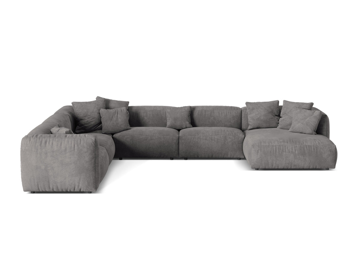 Divano Angolare Componibile XL Martina, 6 Posti, 316x406x75