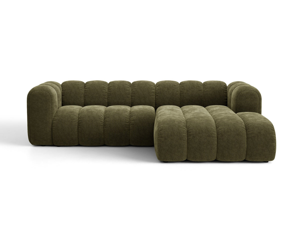 Divano Letto Angolare con Contenitore Lupine, 4 Posti, 177x270x70