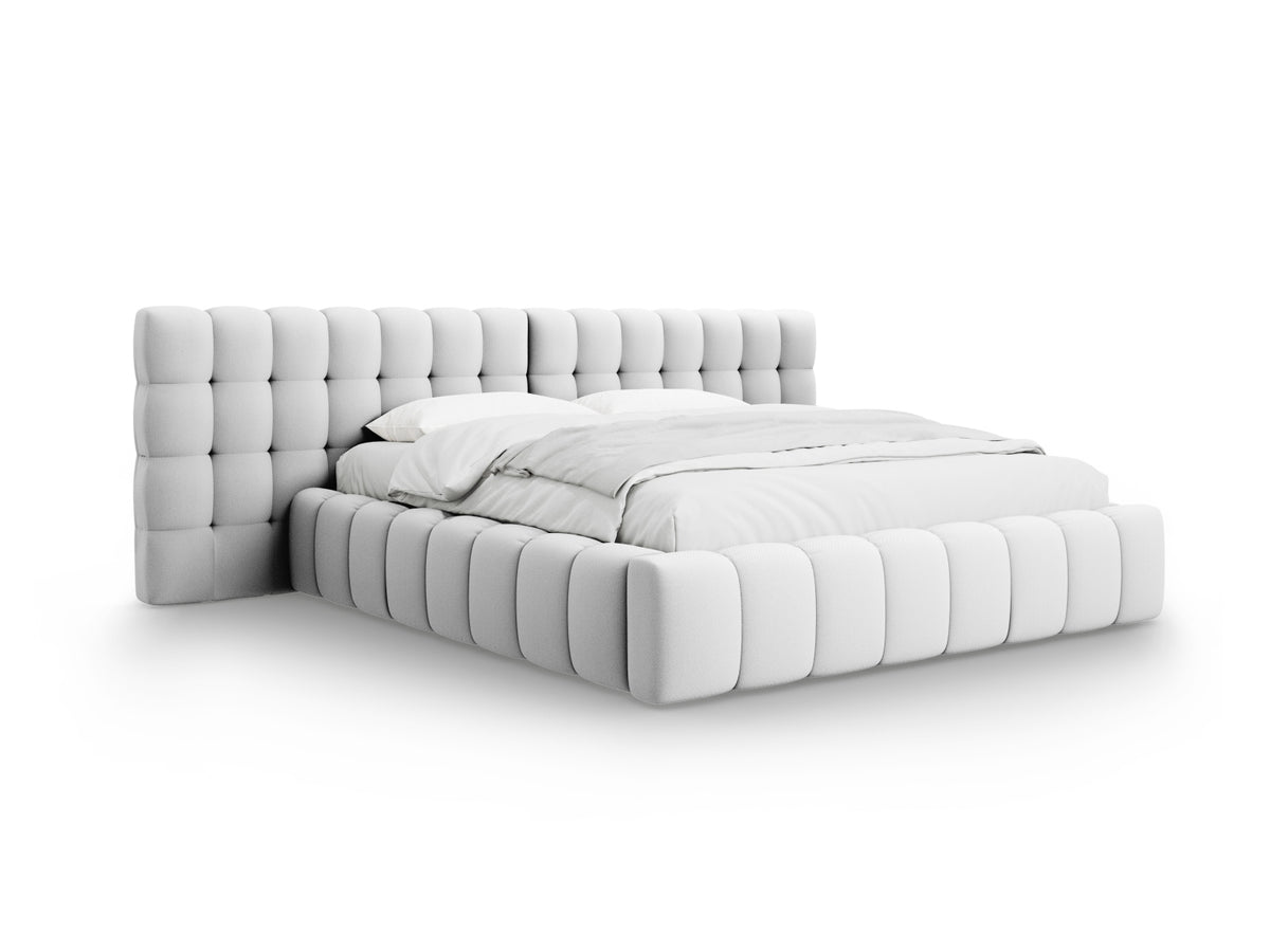 Letto contenitore con testiera doppia, "Mamaia", 230x300x100