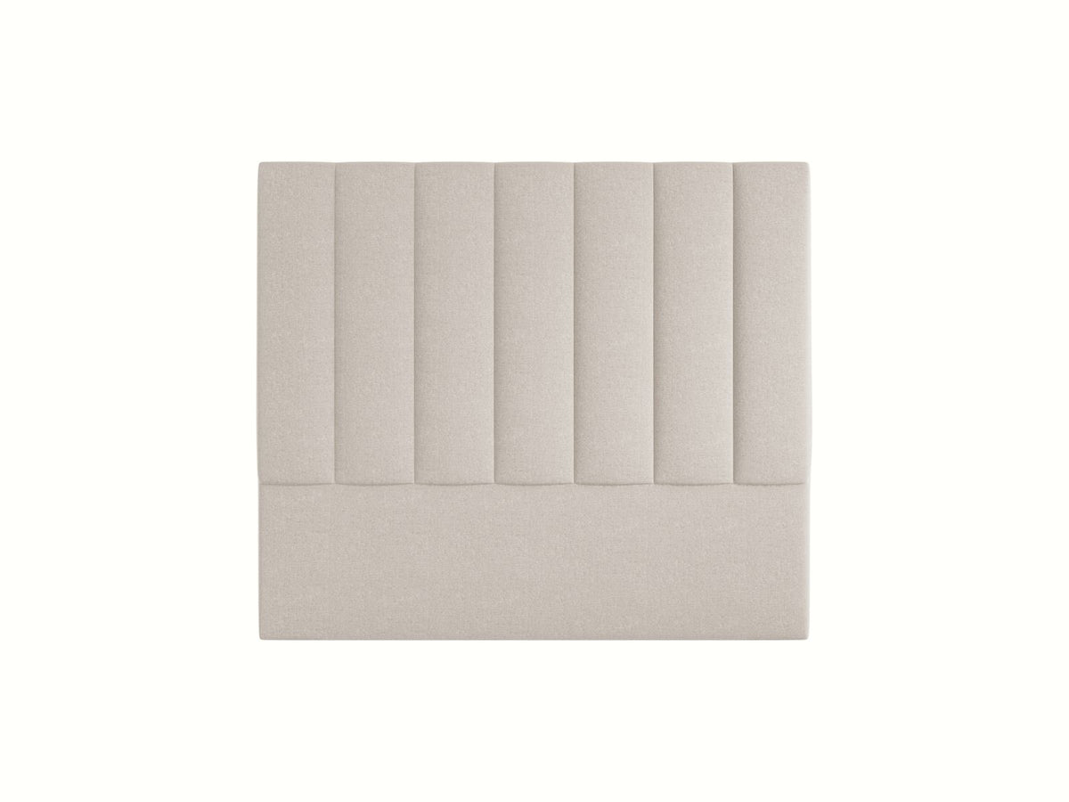 Testata del Letto, "Marl", 140x8x120 - Beige Scuro