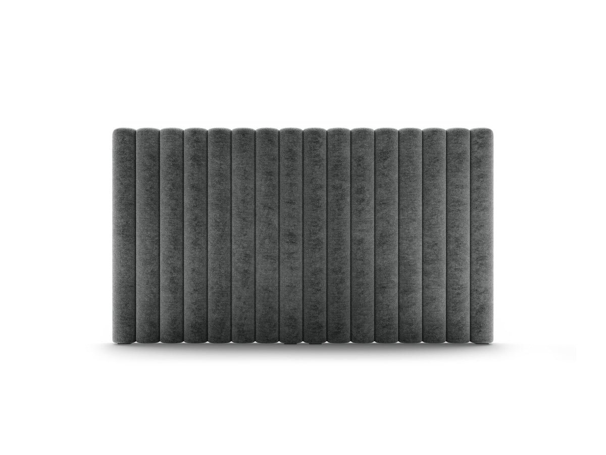 Testata del Letto, "Mistero", 160x13x95 - Grigio Scuro