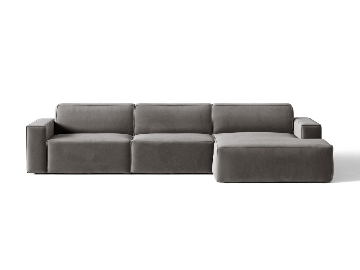 Divano Angolare Componibile Jodie, 4 Posti, 162x284x77