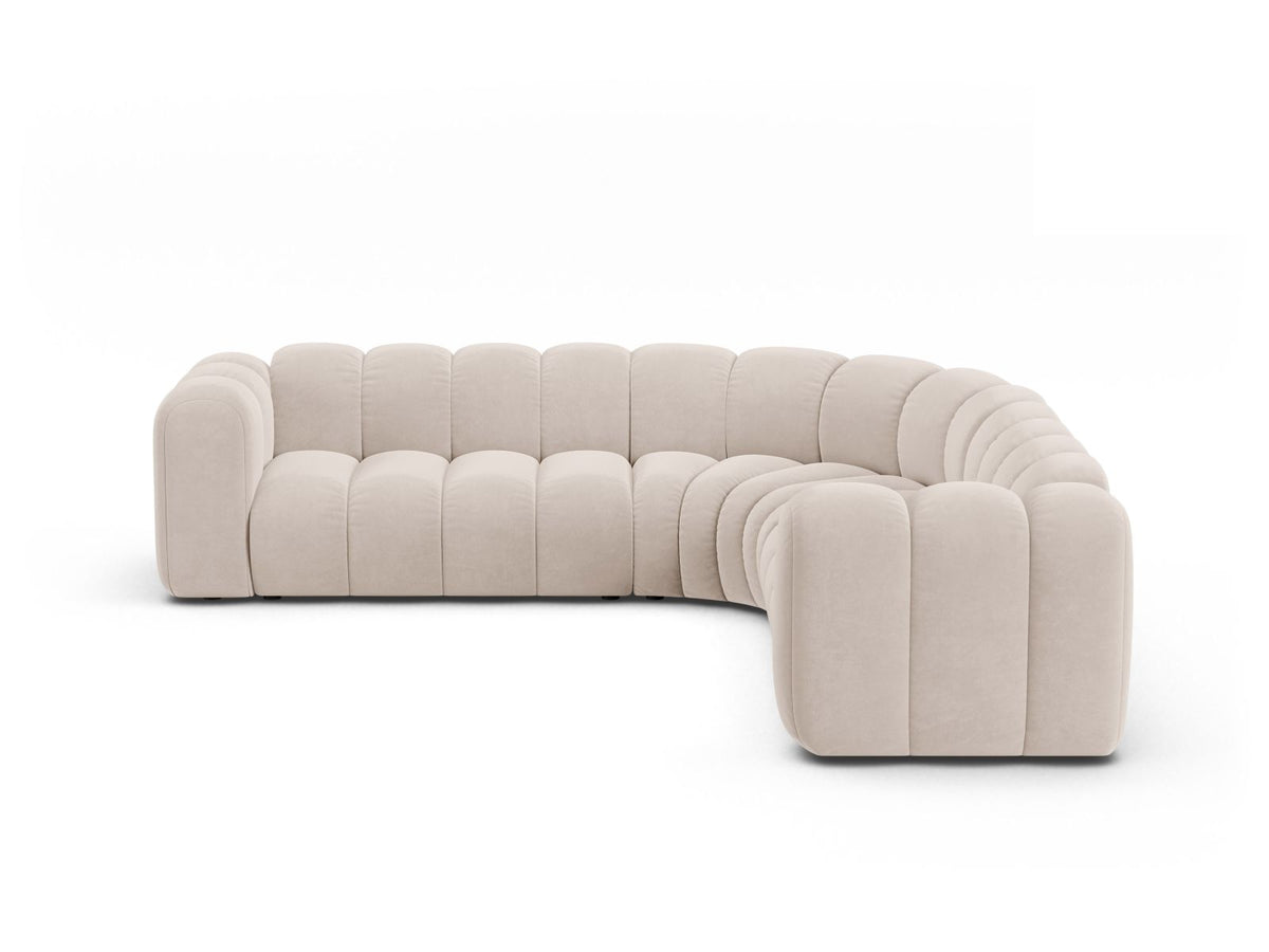 Divano Angolare Simmetrico Componibile Lupine, 6 Posti, 280x280x70