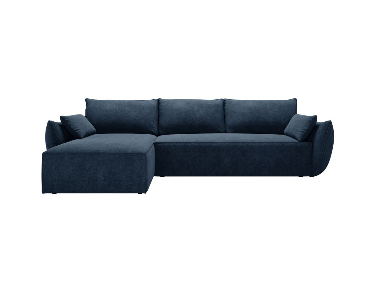 Divano Letto Angolare con Contenitore Kaelle, 4 Posti, 168x262x87