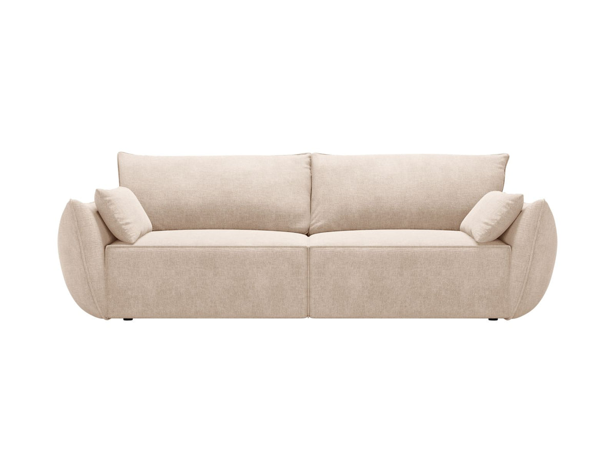 Divano Letto con Contenitore Kaelle, 3 Posti, 103x244x91