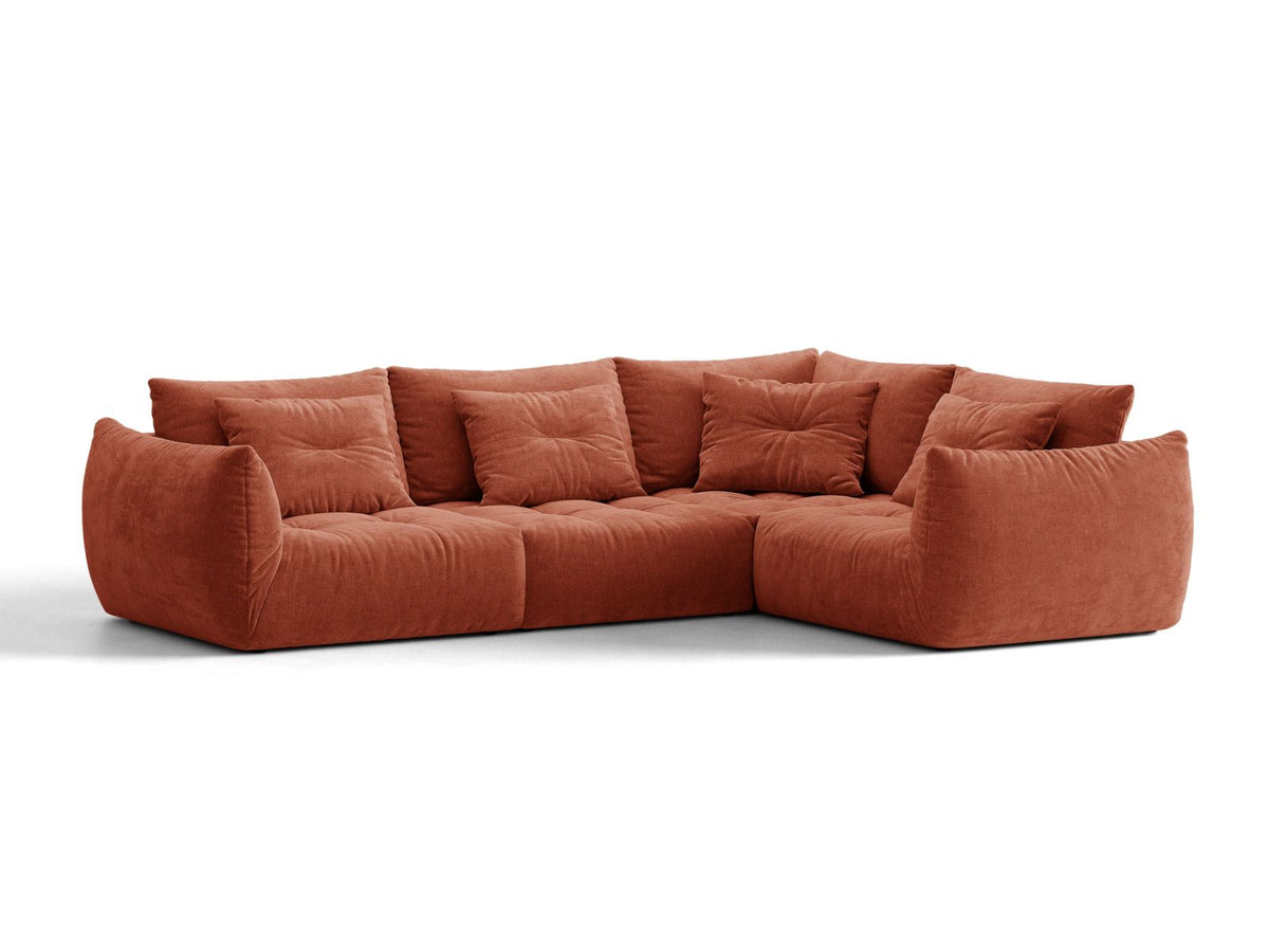 Divano Angolare Componibile Bloom, 3 Posti, 222x316x97