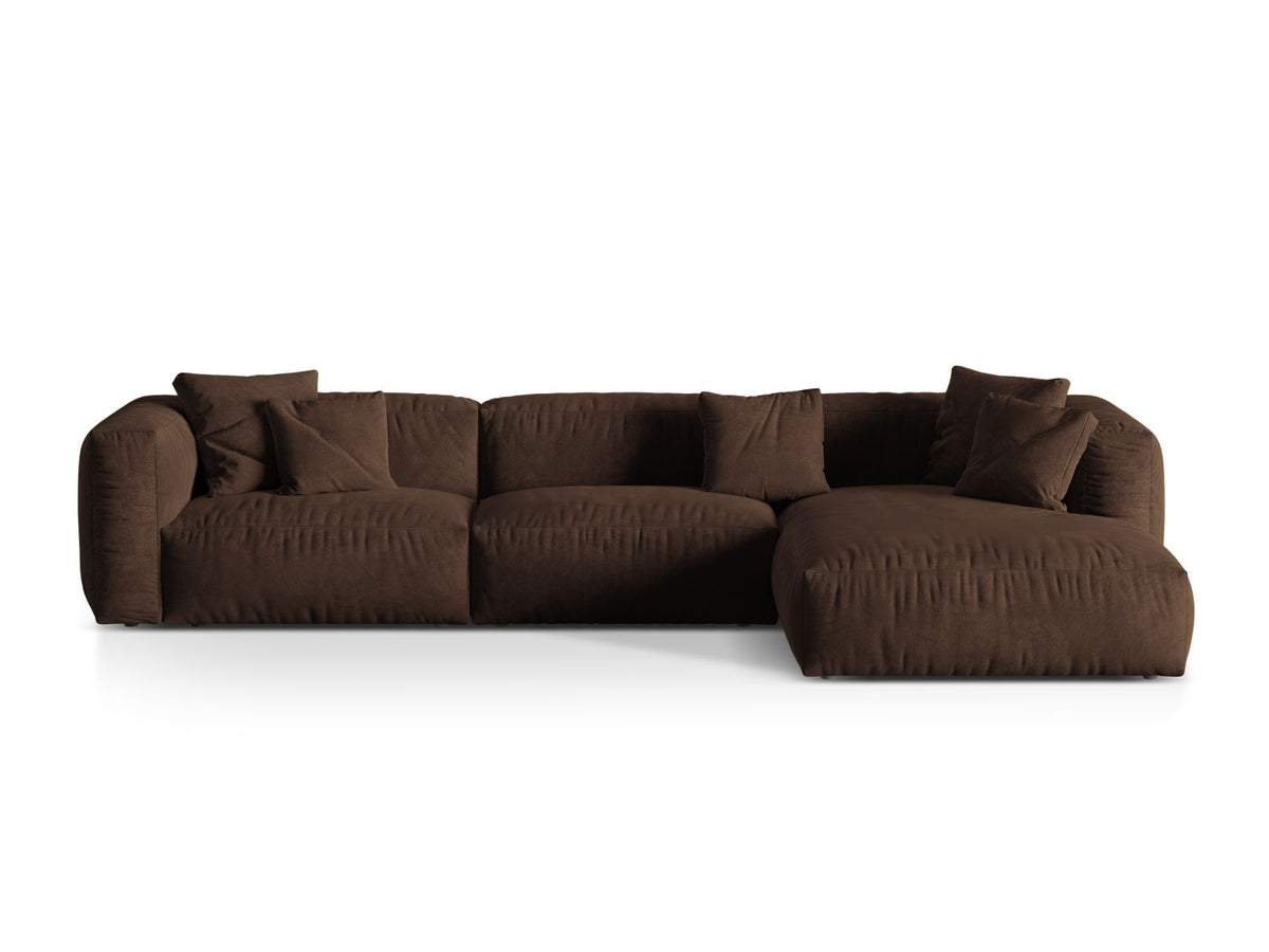Divano Angolare Componibile XL Martina, 3 Posti, 176x330x75