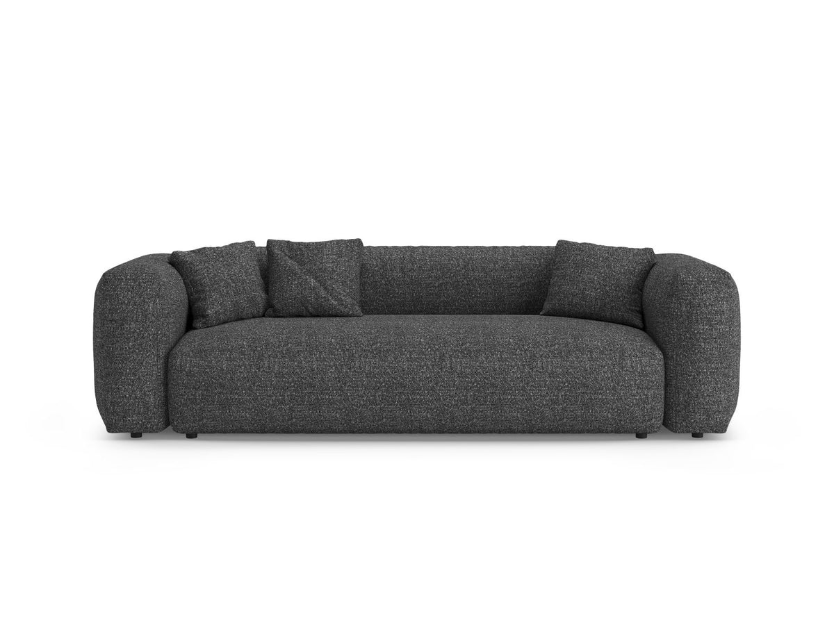 Divano con Funzione Letto, "Martina", 3 Posti, 264x106x75 - Antracite