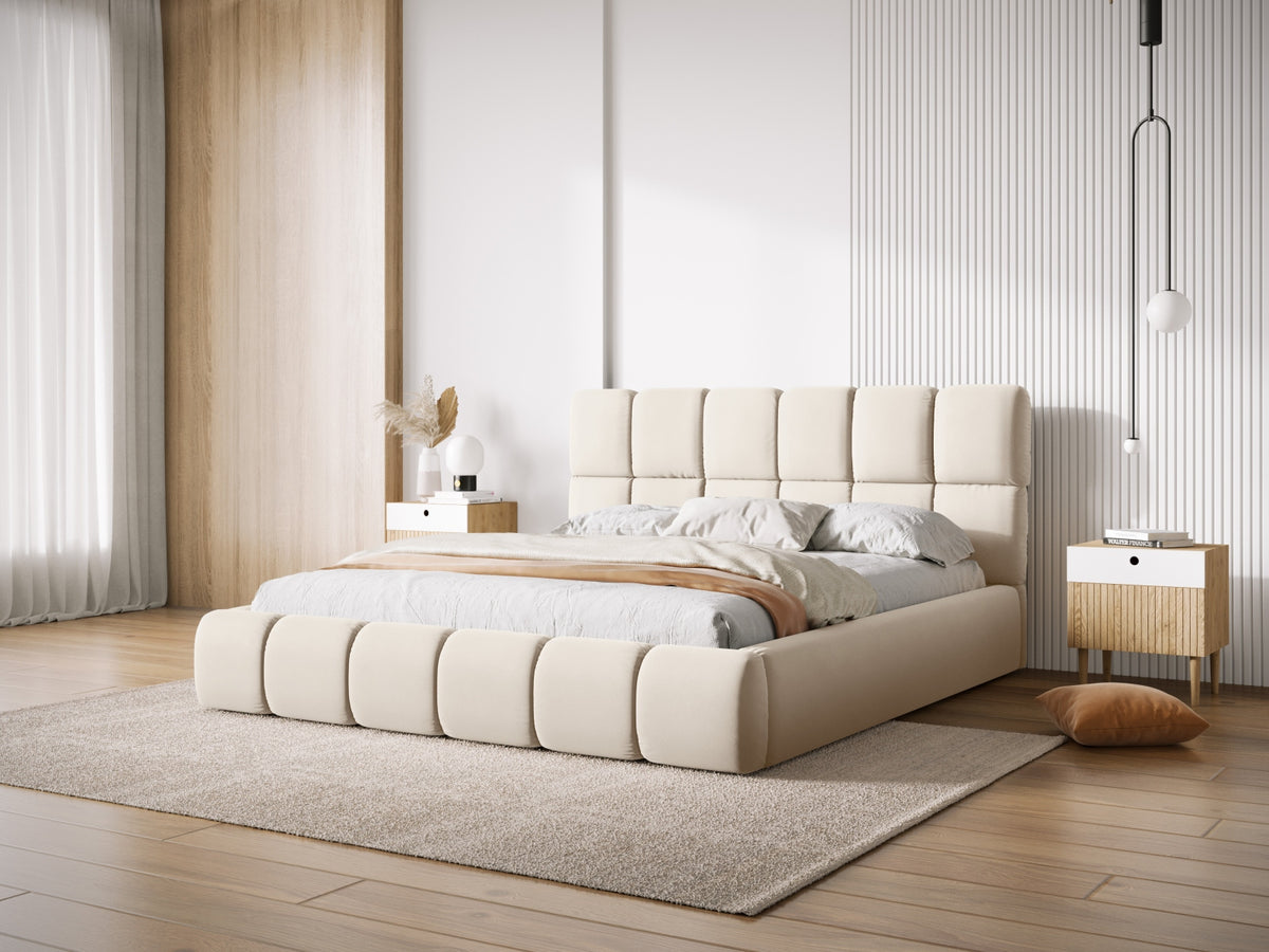 Letto contenitore, "Bellis", 220x220x100