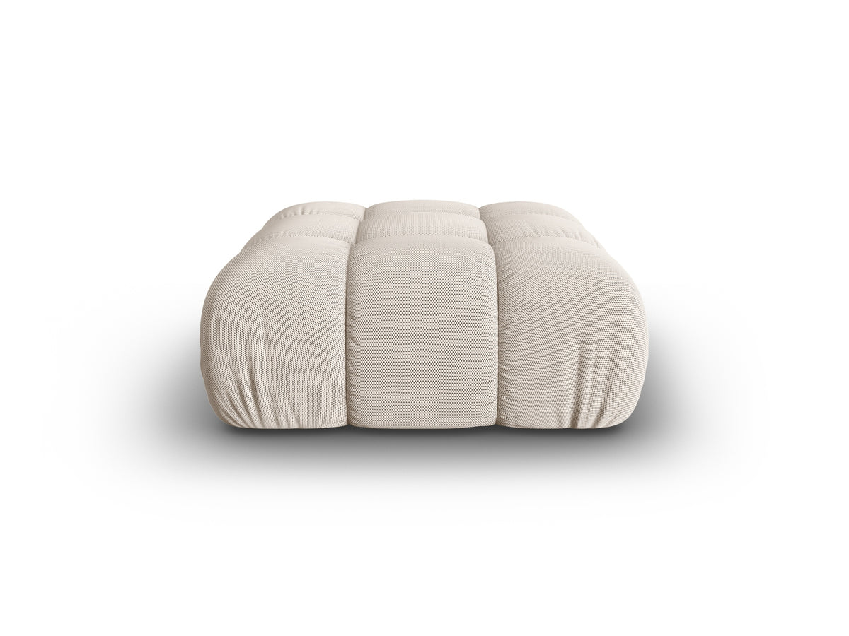 Pouf, "Bellis", 1 Posto, 94x94x43 - Beige Chiaro