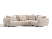 Divano Angolare Componibile Bloom, 3 Posti, 222x316x97