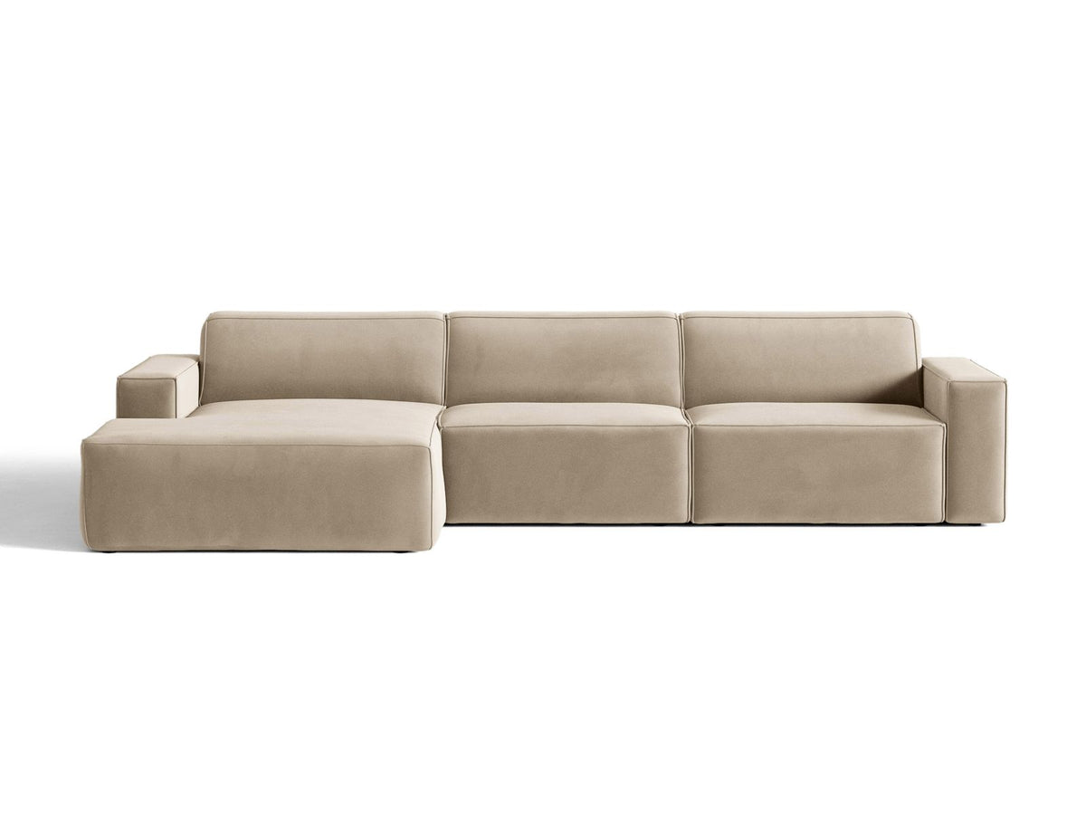 Divano Angolare Componibile Jodie, 4 Posti, 162x284x77