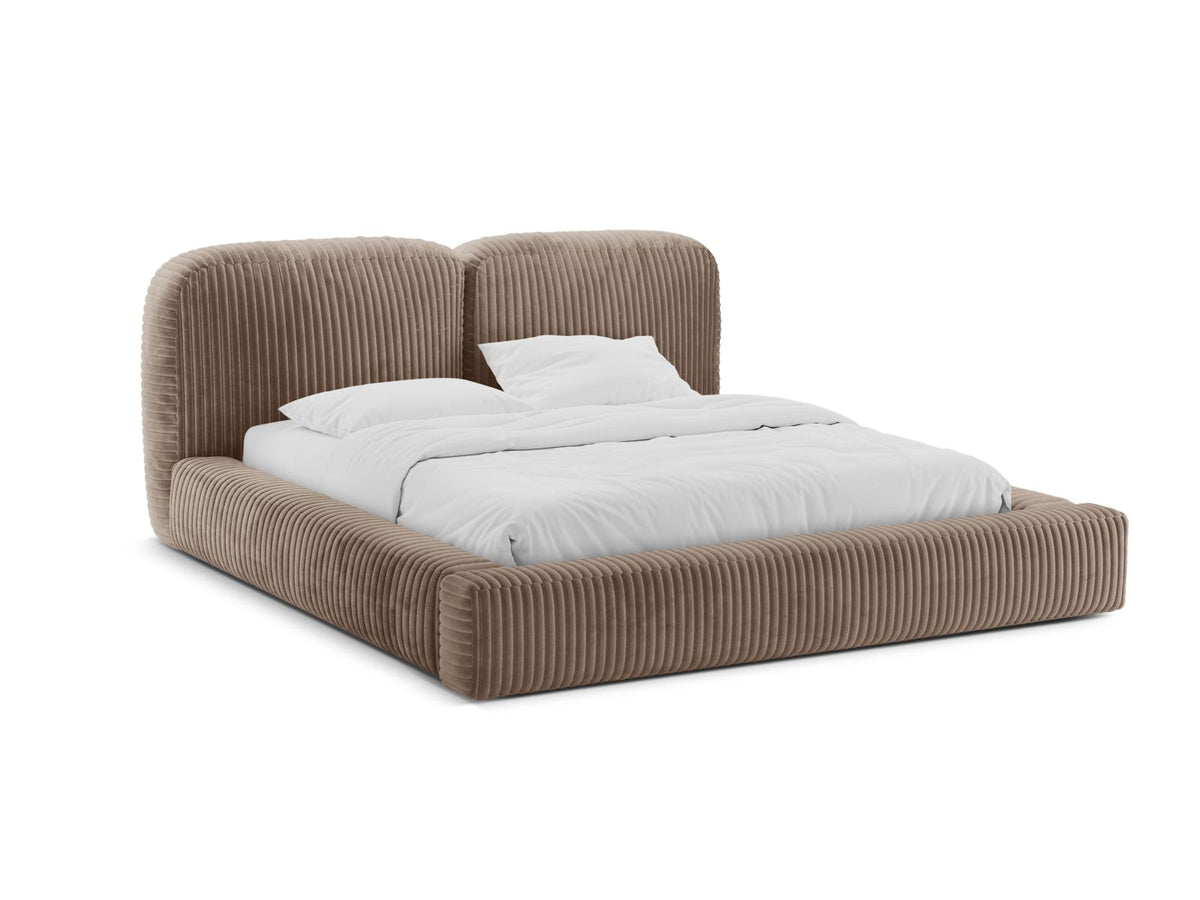 Letto con Contenitore e Testata, "Martina", 246x226x101 - Ghianda