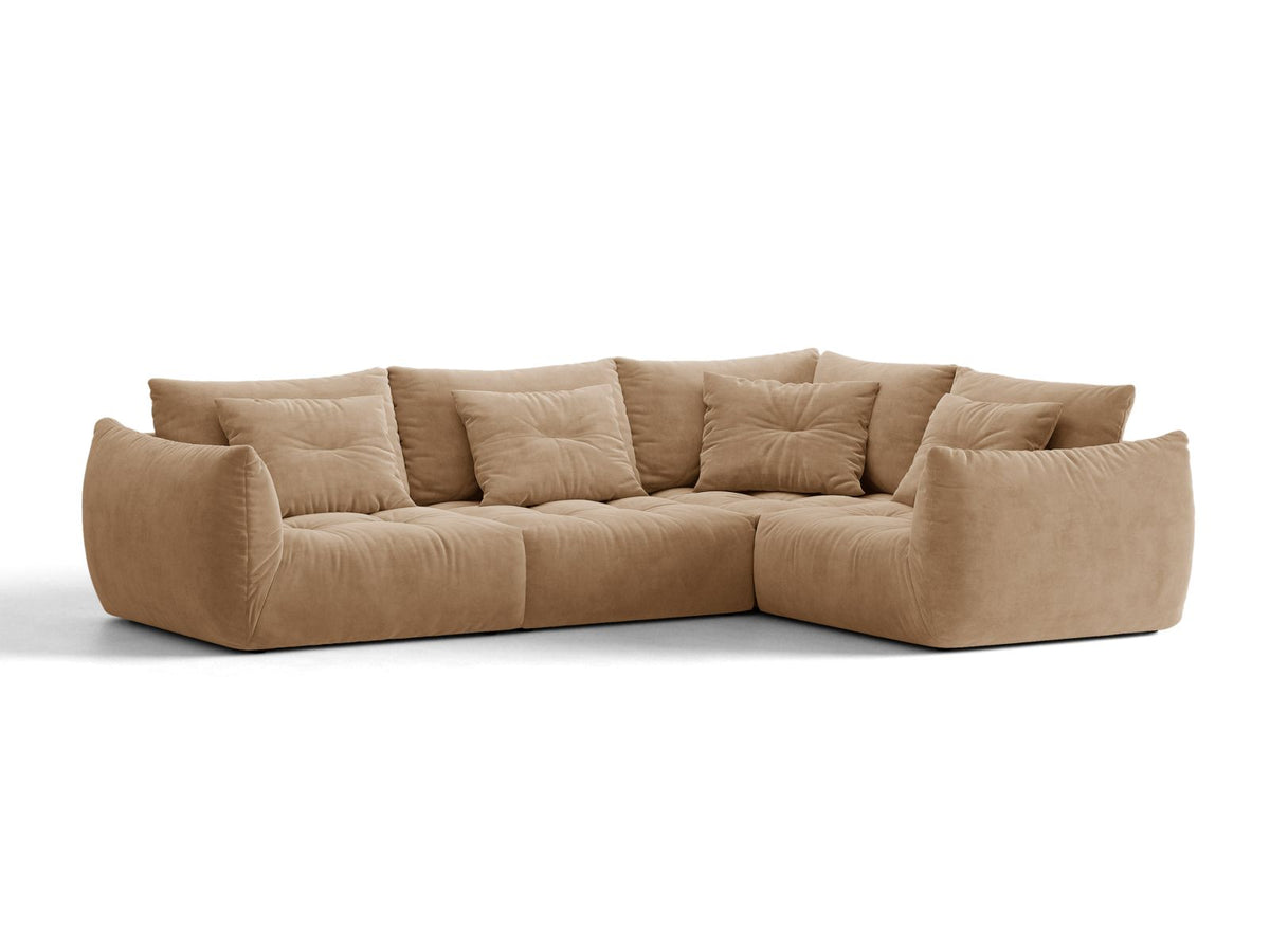 Divano Angolare Componibile Bloom, 3 Posti, 222x316x97