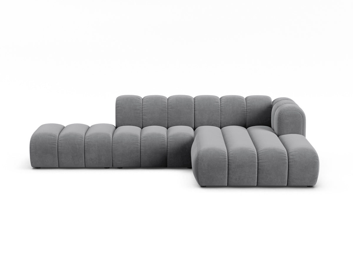 Divano Angolare Componibile Aperto Lupine, 5 Posti, 177x299x70